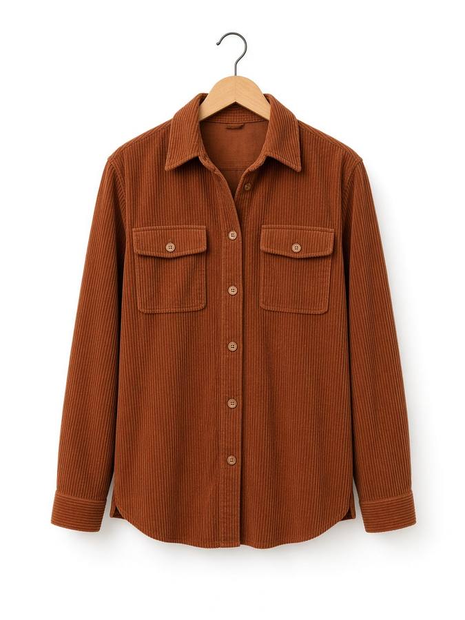 Brendi Corduroy Utility Shirt